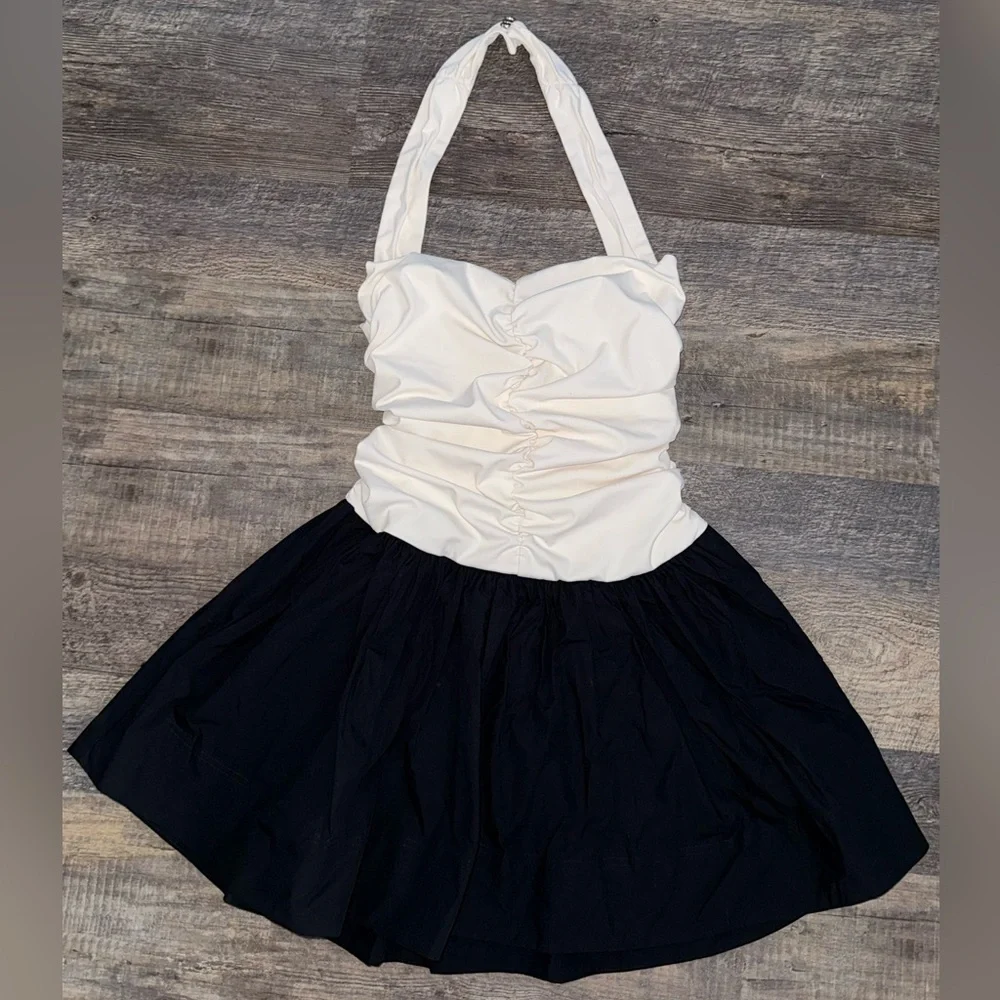 NWT Anthropologie Maeve Halter Twofer Dress - Picture 3 of 9